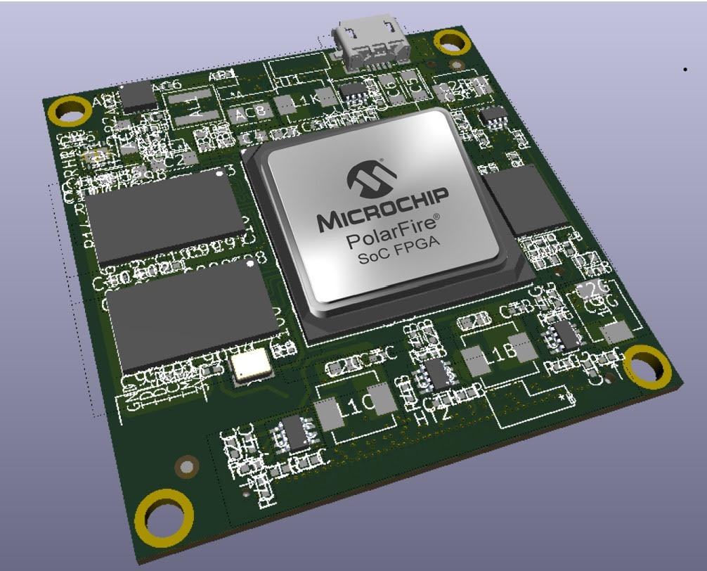 Microchip FPGA SOM module